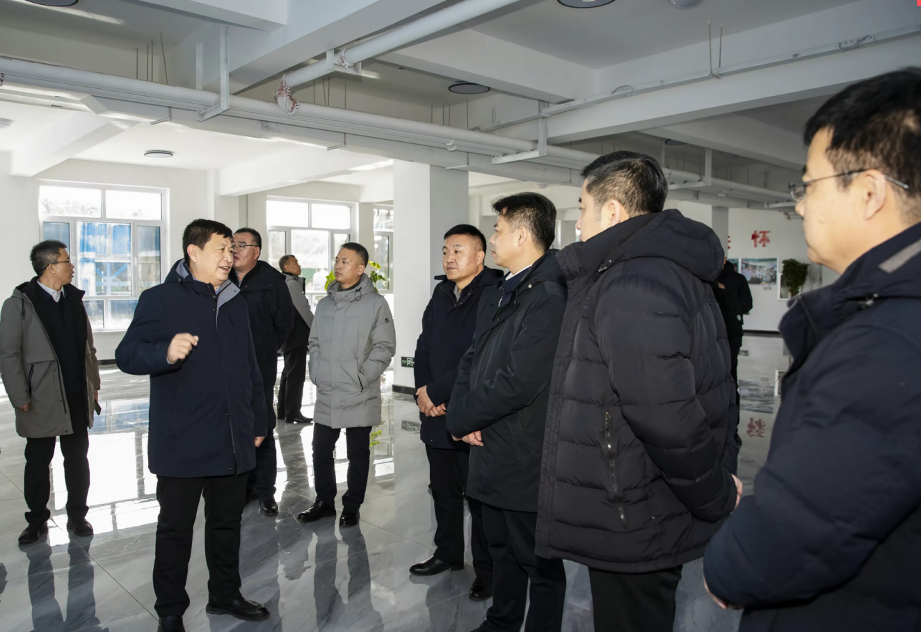 国家粮食和物资储备局领导莅临我司进行考察指导